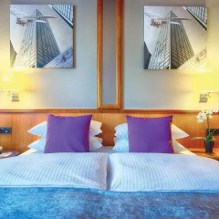 Отель Leonardo Frankfurt City South 4* Номер Комфорт с различными типами кроватей фото 4