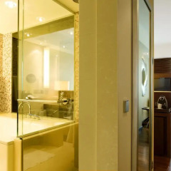 Отель Jumeirah Frankfurt 5* Номер Делюкс с различными типами кроватей фото 4