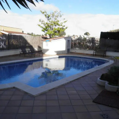 Отель Villa Dorada – Piscina Y Billar Испания, Калафель - отзывы, цены и фото номеров - забронировать отель Villa Dorada – Piscina Y Billar онлайн бассейн фото 3