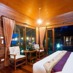 Отель Lipa Bay Resort 3* Вилла с различными типами кроватей фото 4