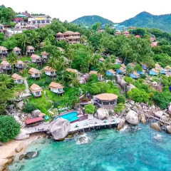 Отель Koh Tao Hillside Resort 3* Бунгало с различными типами кроватей фото 7