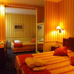 Отель Hôtel Poussin 3* Стандартный номер с различными типами кроватей фото 2