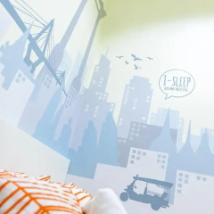 I-Sleep Silom Hostel Номер Делюкс с различными типами кроватей фото 8