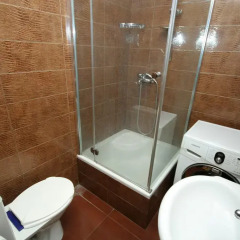 Гостиница Pechersk Apartment in Kiev Center Украина, Киев - отзывы, цены и фото номеров - забронировать гостиницу Pechersk Apartment in Kiev Center онлайн ванная