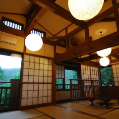 Отель Ryokan Yunosako Япония, Минамиогуни - отзывы, цены и фото номеров - забронировать отель Ryokan Yunosako онлайн интерьер отеля