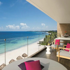 Отель Breathless Riviera Cancun Resort & Spa, Adults Only 4* Люкс с различными типами кроватей фото 3