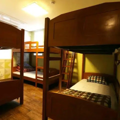 Отель Cube Guesthouse Кровать в общем номере с двухъярусной кроватью фото 4