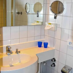 Отель Am Fasangarten Германия, Мюнхен - отзывы, цены и фото номеров - забронировать отель Am Fasangarten онлайн ванная фото 2