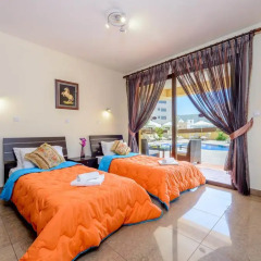 Отель Fig Tree Bay Villa 6 Кипр, Протарас - отзывы, цены и фото номеров - забронировать отель Fig Tree Bay Villa 6 онлайн комната для гостей фото 5