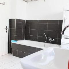 Отель Green Residence Leipzig Германия, Зюдфорштадт - отзывы, цены и фото номеров - забронировать отель Green Residence Leipzig онлайн ванная