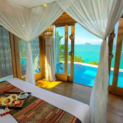 Отель Santhiya Koh Yao Yai Resort & Spa 5* Улучшенный номер с двуспальной кроватью фото 7
