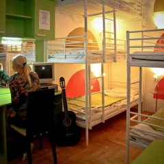 Hostel Budapest Center Кровать в общем номере фото 2
