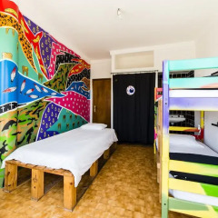 Hostel & Surfcamp 55 Кровать в общем номере двухъярусные кровати фото 7