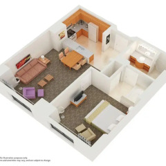Отель Hilton Grand Vacations on the Las Vegas Strip 4* Люкс с различными типами кроватей фото 4