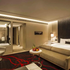 Отель Hilton Xi'an High-tech Zone 5* Стандартный номер с различными типами кроватей фото 2
