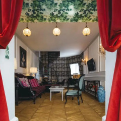 Отель Saint James Paris 5* Президентский люкс с различными типами кроватей фото 11