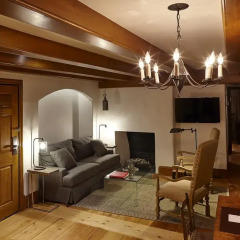 Отель Auberge Saint-Antoine Люкс с различными типами кроватей фото 13