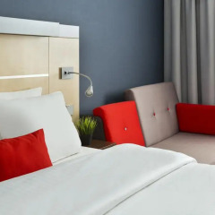 Отель Holiday Inn Express Frankfurt Messe 3* Стандартный номер с различными типами кроватей фото 7