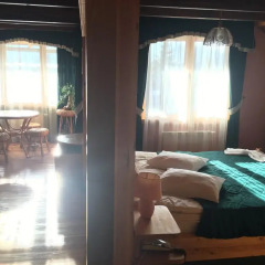 Гостиница Smerekova Khata Люкс разные типы кроватей фото 6