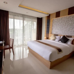 Отель Aqua Resort Phuket 4* Стандартный номер с двуспальной кроватью фото 8