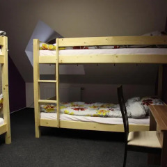 John Galt Hostel Brno Кровать в общем номере фото 3