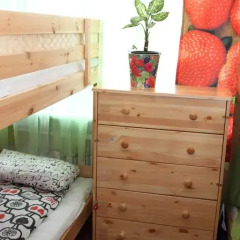 Хостел Friday Кровать в общем номере с двухъярусными кроватями фото 16
