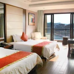 Grand Metropark Bay Hotel Sanya 4* Улучшенный номер с различными типами кроватей фото 4