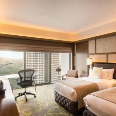 Отель Pan Pacific Singapore 5* Номер Panoramic с двуспальной кроватью фото 2