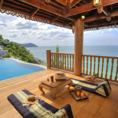 Отель Santhiya Koh Yao Yai Resort & Spa 5* Вилла Премиум с различными типами кроватей фото 4