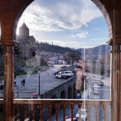 Tiflis Metekhi Hotel 3* Стандартный номер с 2 отдельными кроватями фото 3