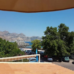 Hotel Ristorante Porto Azzurro Джардини Наксос балкон
