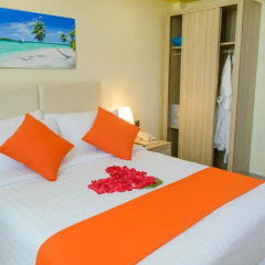 Отель Point Inn 3* Улучшенный номер с различными типами кроватей фото 4