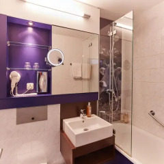 Rilano 24/7 Hotel München 3* Номер Комфорт разные типы кроватей фото 3
