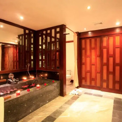 Отель Baan Yin Dee Boutique Resort 4* Номер Делюкс двуспальная кровать фото 6