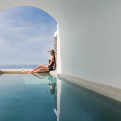 Отель Iliovasilema Suites 4* Люкс с различными типами кроватей фото 3