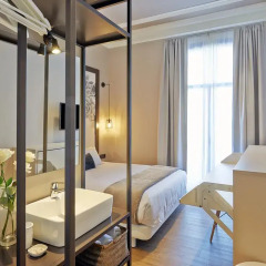 Отель Hostal Central Barcelona Стандартный номер с различными типами кроватей фото 2