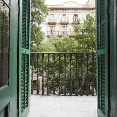 Ella Hostel Barcelona (ex. Violeta Hostel) Барселона балкон