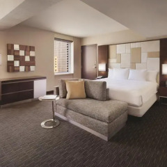 Отель Hilton San Francisco Union Square 4* Стандартный номер с двуспальной кроватью фото 5