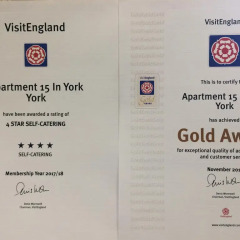 Апартаменты Apartment 15 in York парковка