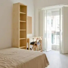 Отель Sunny Lisbon - Guesthouse and Residence 3* Стандартный номер с двуспальной кроватью (общая ванная комната) фото 14