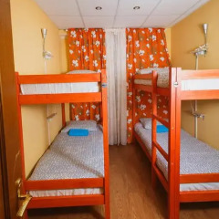 Хостел Кенгуру Кровать в общем номере с двухъярусными кроватями фото 14