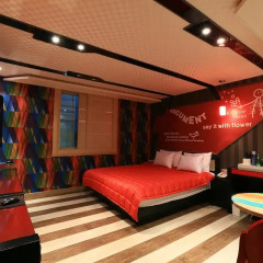 Haeundae Grimm Hotel 2* Номер Делюкс с различными типами кроватей фото 35