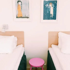 Отель Sunderby Folkhögskola Hotell & Konferens 3* Стандартный номер с 2 отдельными кроватями фото 4