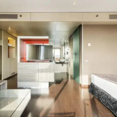 Отель ILUNION Barcelona 4* Улучшенный номер с различными типами кроватей фото 18