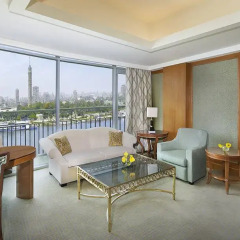 Отель The Nile Ritz-Carlton, Cairo 5* Президентский люкс с различными типами кроватей фото 4