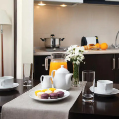 Отель Citadines City Centre Tbilisi 4* Апартаменты Премиум с разными типами кроватей фото 5