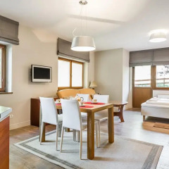 Отель Apartamenty Pod Skocznią z kominkiem i tarasem комната для гостей фото 3
