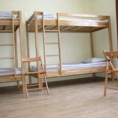 Отель Hostel4u Кровать в общем номере с двухъярусной кроватью фото 5
