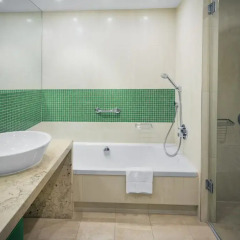 Отель Andel's by Vienna House Prague 4* Стандартный номер с разными типами кроватей фото 4