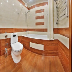 Апартаменты One Bedroom Premium Apartments Москва ванная